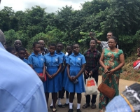 Site handing over of Dadiesoabo Model School